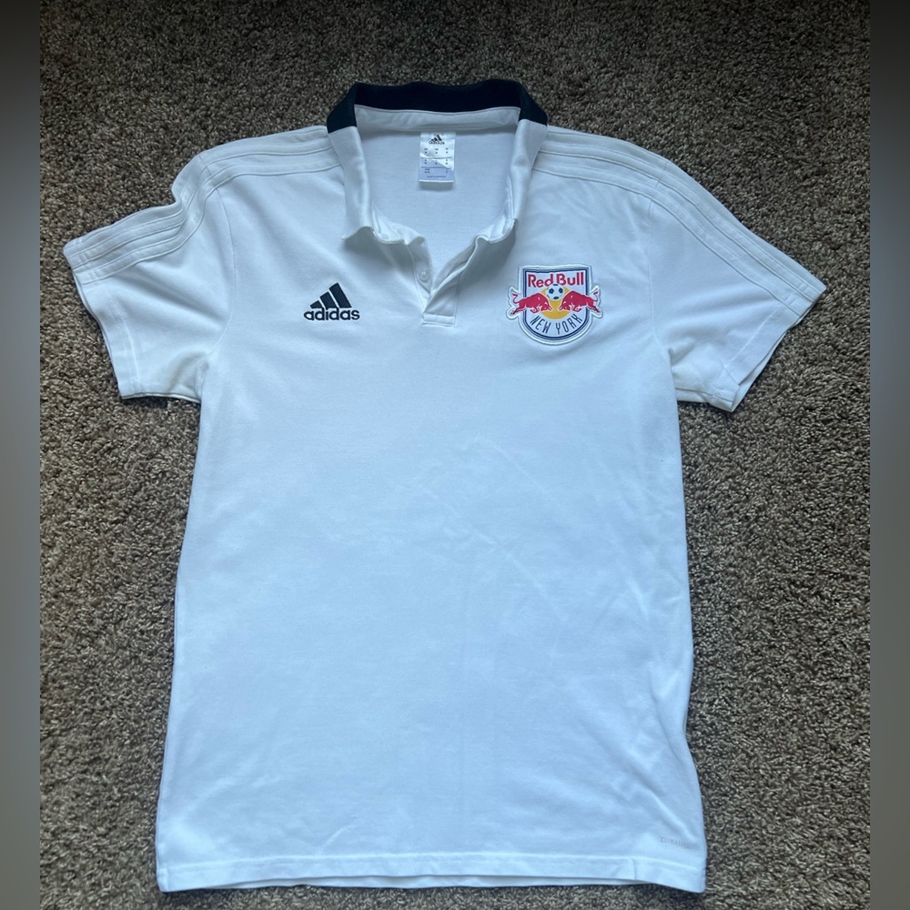 Red Bull Adidas Collared Polo Shirt